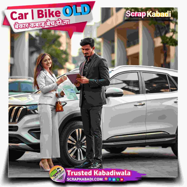 Scrap Buyers and Online Kabadiwala in Gurgaon Haryana | Sell Old Car, Bike, AC, Laptop, and Industrial Scrap