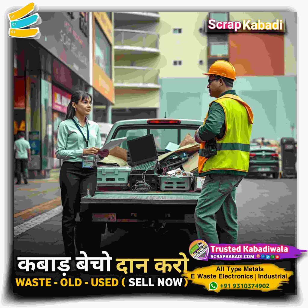 Sell Scrap Online in Delhi | Kabadiwala Online Near Me – ScrapKabadi