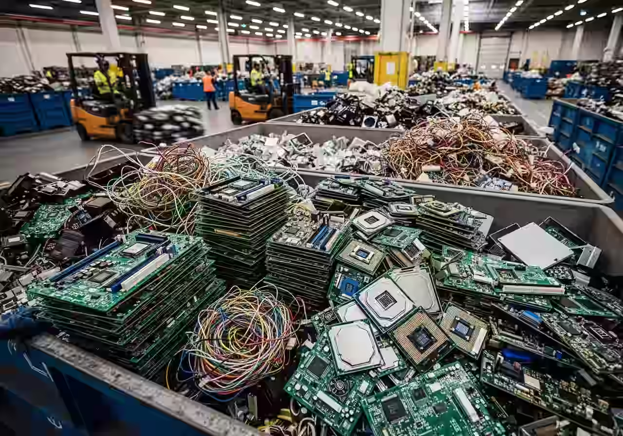 E-Waste Recycling Material