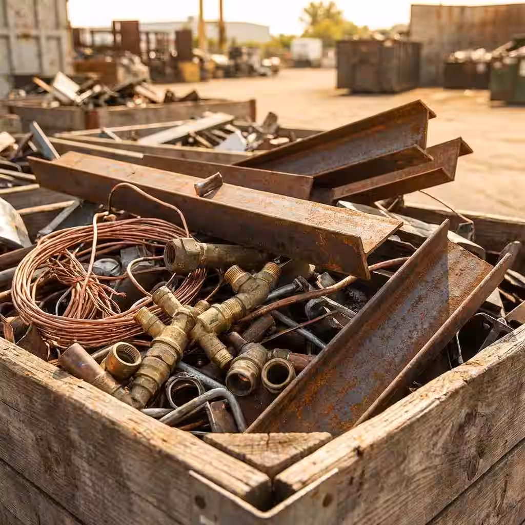 Copper Scrap Buyer Construction Site