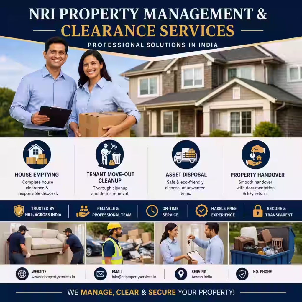 NRI Property Management Services | House Clearance India 2 NRI Property Management Services | House Clearance India
