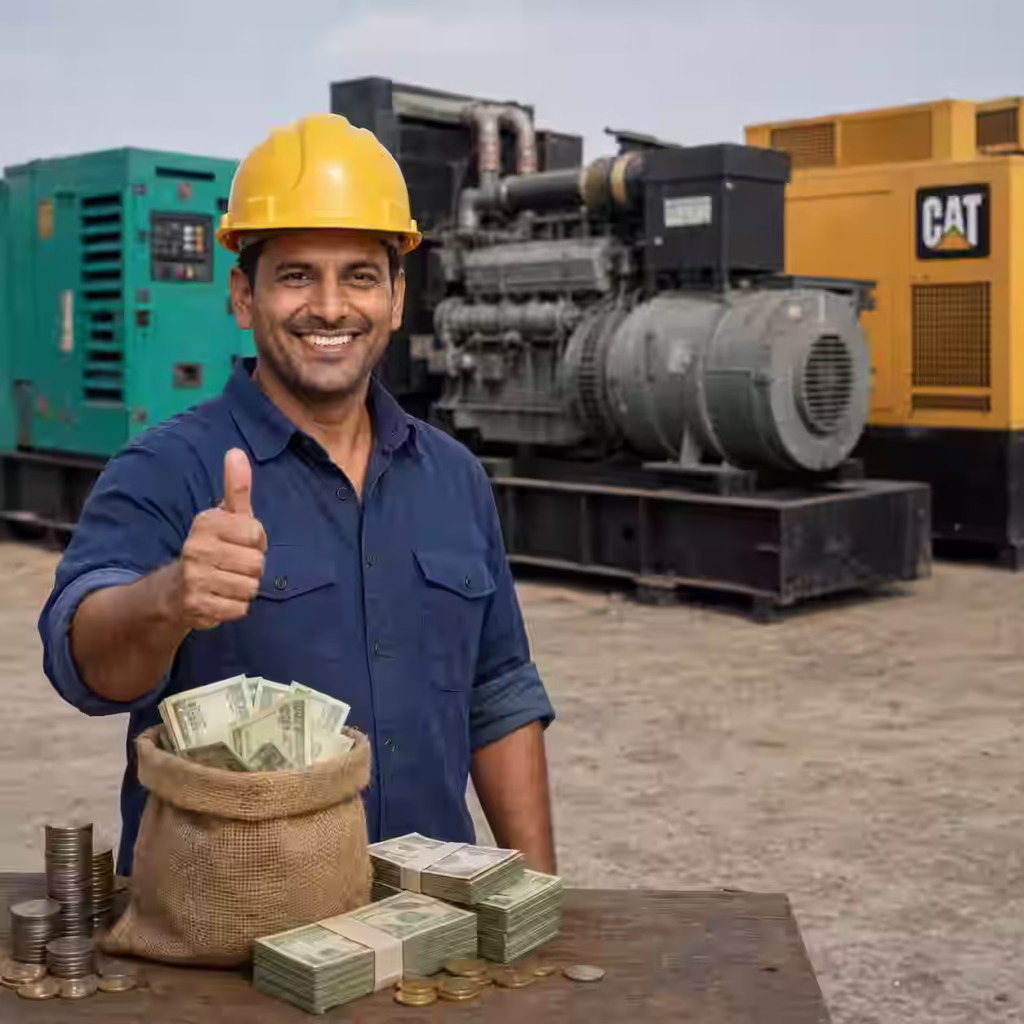 Old Generator Buyer India Sell Used Dg Set Diese