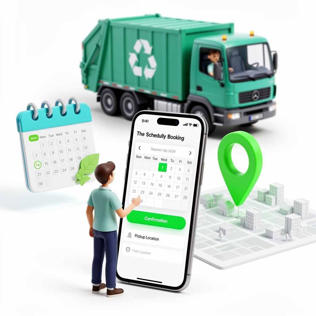 How to schedule scrap pickup in delhi ncr